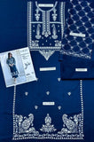 2 Pcs Women's Unstitched Embroidered Suit