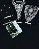 2 Pcs Women's Unstitched Embroidered Suit
