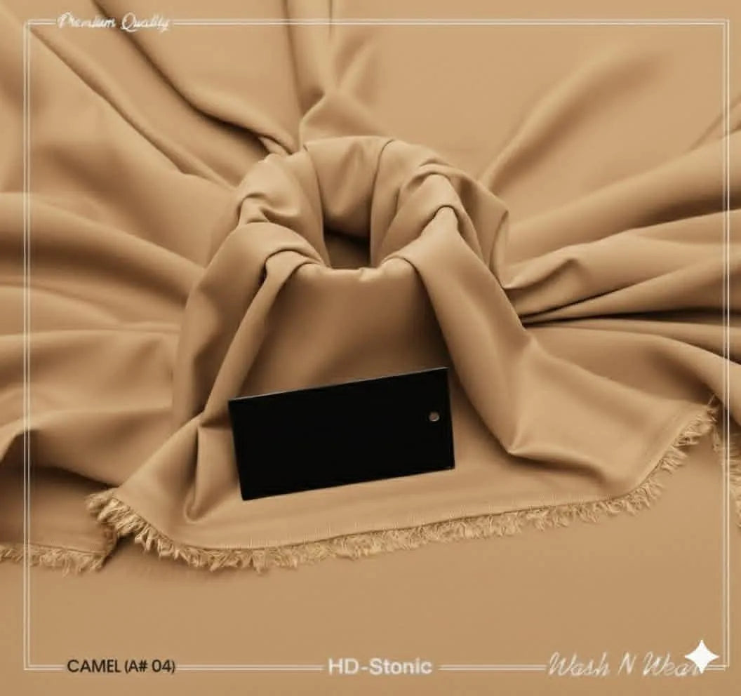 Men’s Unstitched Wash And Wear Plain Suit