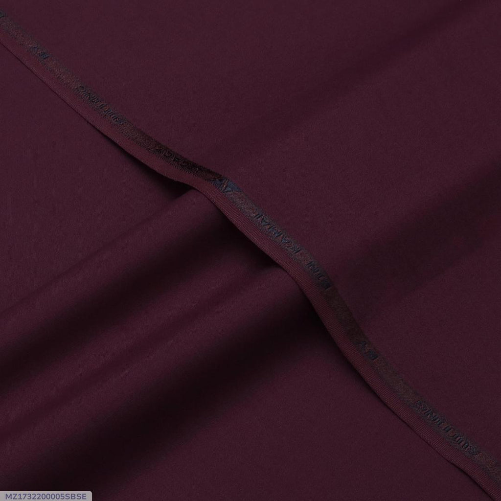 Men’s Premium Unstitched Wash And Wear Plain Suit