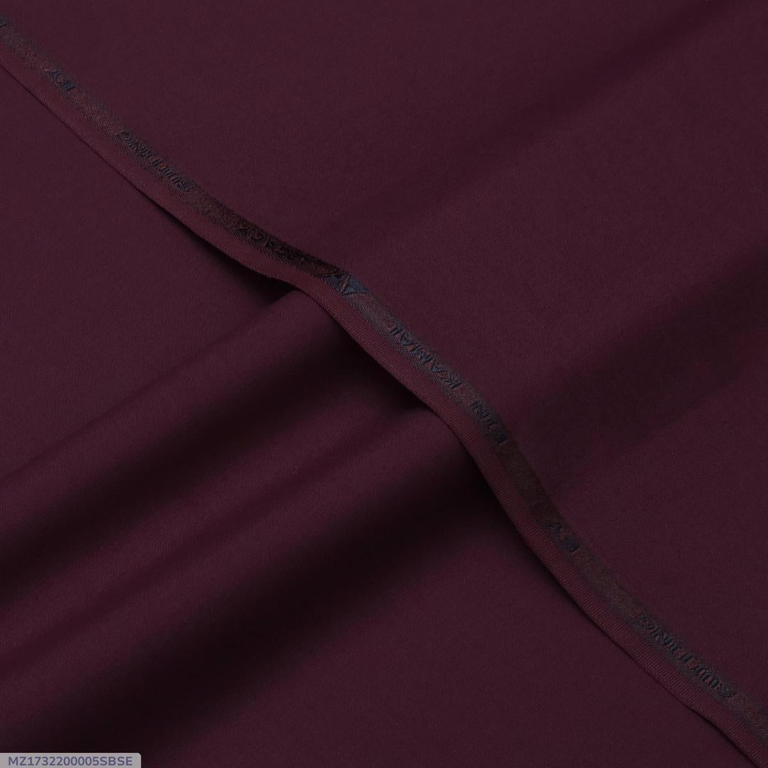 Men’s Premium Unstitched Wash And Wear Plain Suit