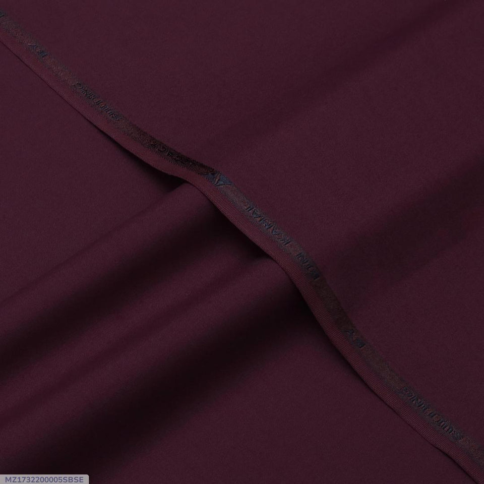 Men’s Premium Unstitched Wash And Wear Plain Suit
