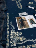 3 Pcs Women's Unstitched Embroidered Suit