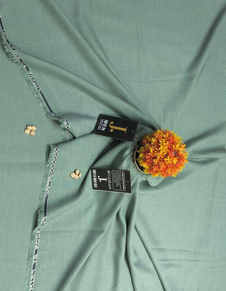 Men's Unstitched Wash And Wear Plain Suit