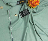 Men's Unstitched Wash And Wear Plain Suit