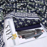 3 Pcs Women's Unstitched Printed Suit