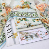 3 Pcs Women's Unstitched Printed Suit