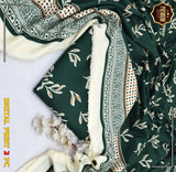 2 Pcs Women's Unstitched Printed Suit