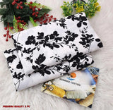 2 Pcs Women's Unstitched Printed Suit Summer collection